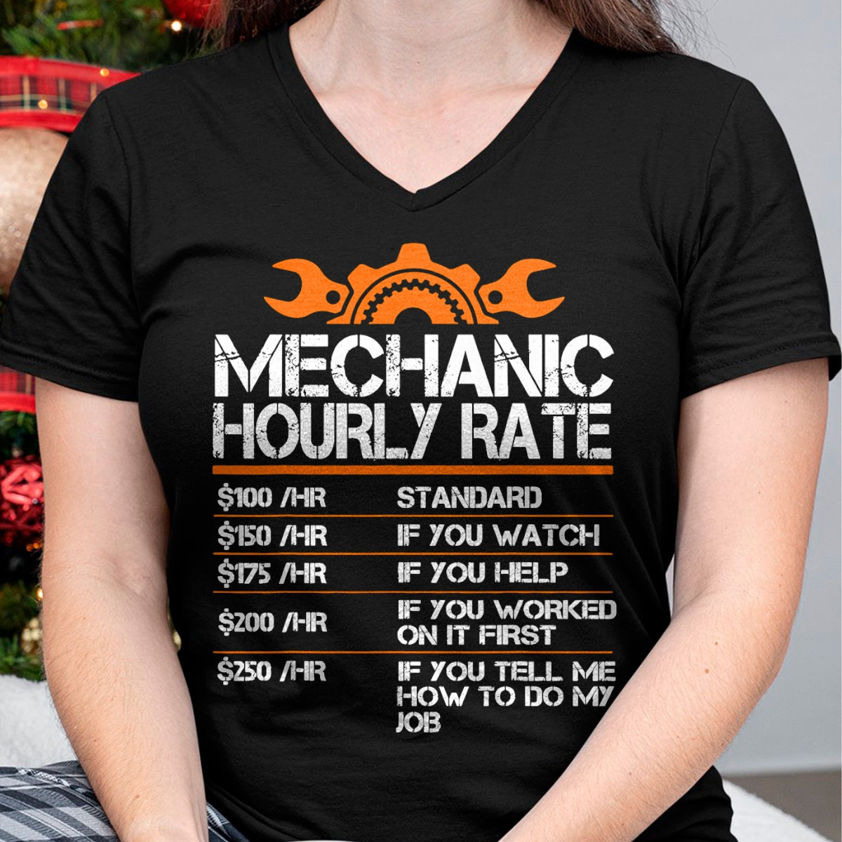 Best Mechanic Life Shirt, Funny Mechanic UnisexT-Shirt/Hoodie/Sweatshirt HLT00 - Mechanic Hourly Rate Funny Mechanics Labor Rates Men Dad T-Shirt