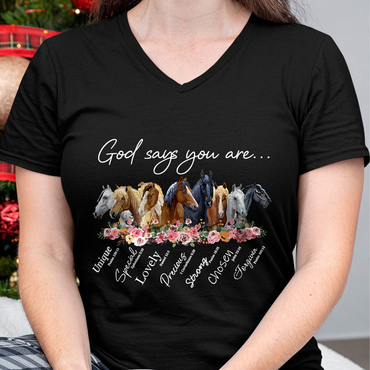 Best Horse Lover Shirt , Funny Horse UnisexT-Shirt/Hoodie/Sweatshirt HLT00 - Horses God Says You are Religious Inspirational Horse Lover T-Shirt
