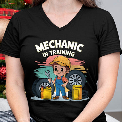 Best Mechanic Life Shirt, Funny Mechanic UnisexT-Shirt/Hoodie/Sweatshirt HLT00 - Future Mechanic Kids Outfit Mechanic in Training Style T-Shirt