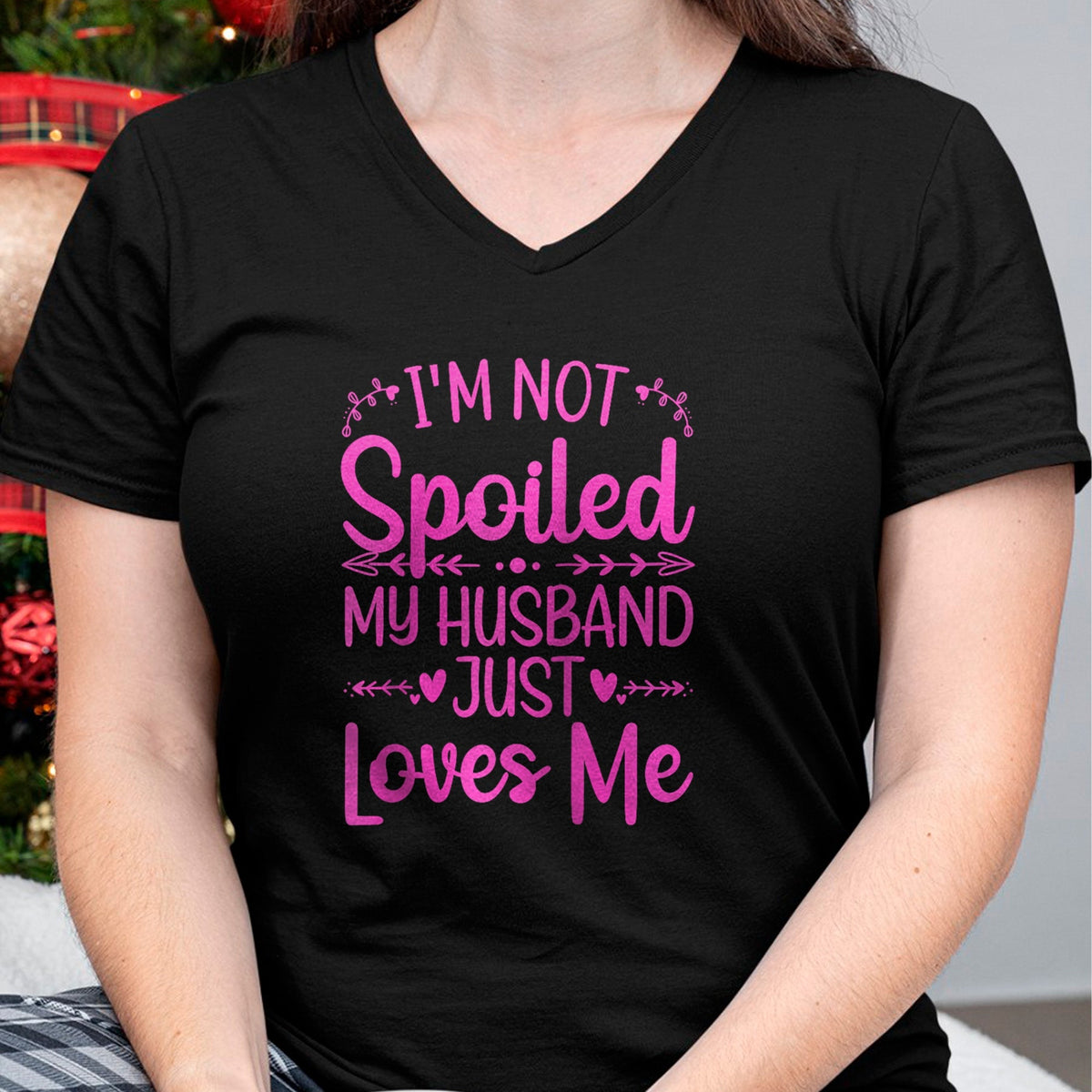 Best Wife Shirt, Wife and Husband Unisex T-Shirt/Hoodie/Sweatshirt HLT00 - Gift for wife T shirt, spoiled wife   Funny Spoiled Wife Art For Women Girls Husband Spoiled Wife Ra (8)
