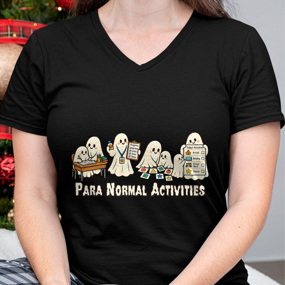 Best Teacher Shirt, Funny Teacher UnisexT-Shirt/Hoodie/Sweatshirt HLT00 - Paraprofessional Halloween Teacher para Normal Activities T-Shirt (2)