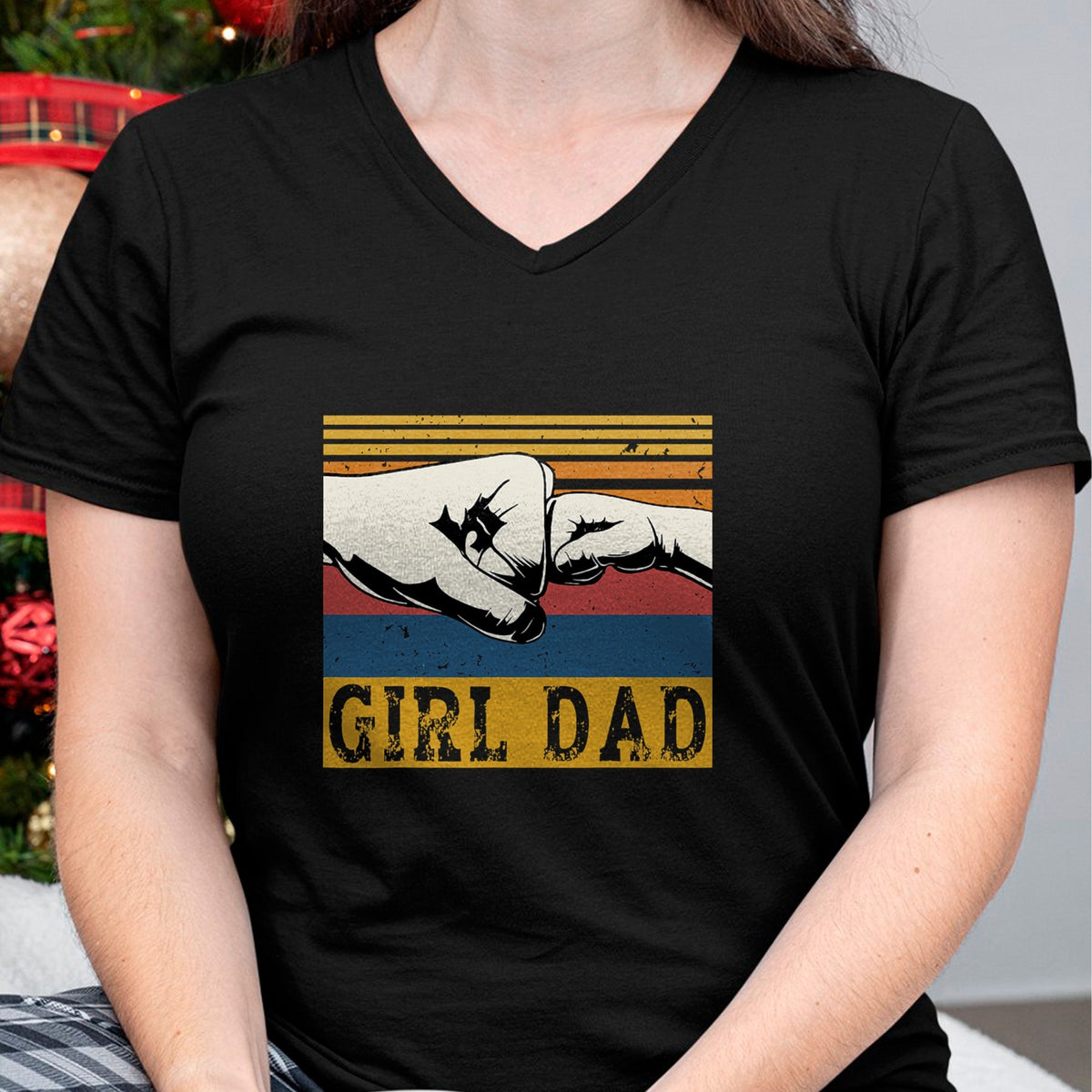 Gift for Dad Shirt, Funny Dad Unisex T-Shirt/Hoodie/Sweatshirt HLT00 – Girl Dad Men Father of Girls Fathers Day Vintage T-Shirt