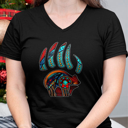 Native American T-Shirts, Vintage Native American Unisex T-Shirt/Hoodie/Sweatshirt HLT00 - Native American Bear Claw