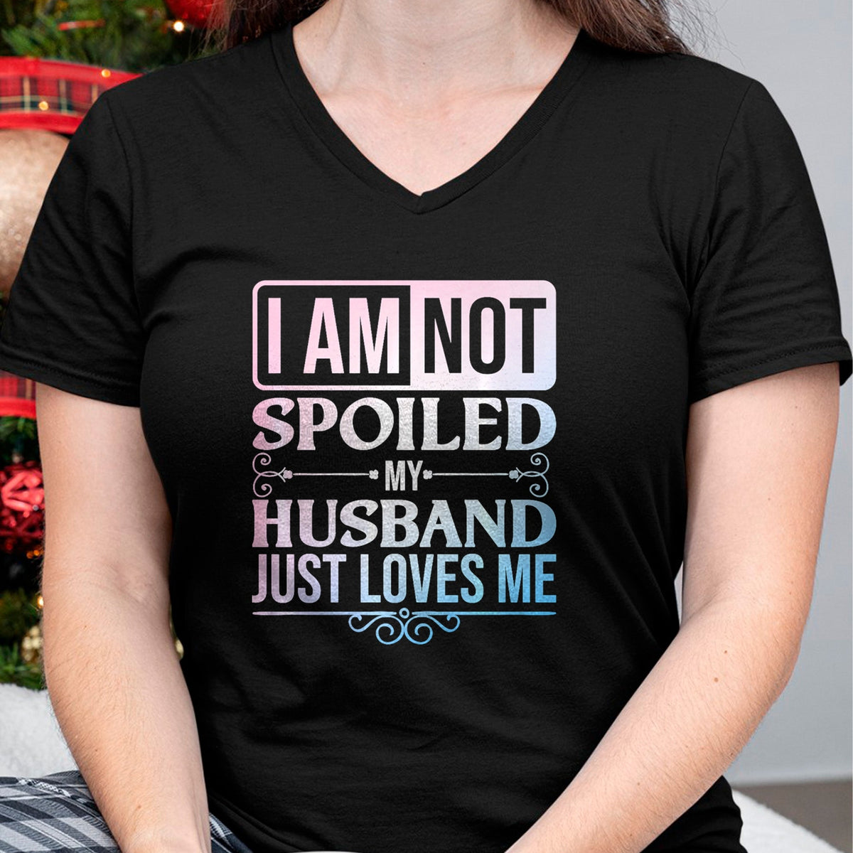 Best Wife Shirt, Wife and Husband Unisex T-Shirt/Hoodie/Sweatshirt HLT00 - Gift for wife T shirt, spoiled wife   Funny Spoiled Wife Art For Women Girls Husband Spoiled Wife Pr (23)