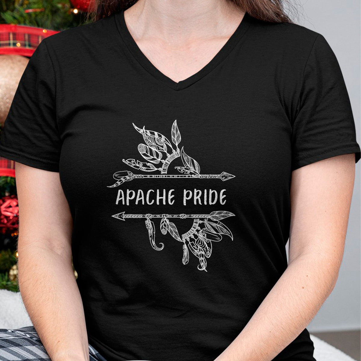 Native American T-Shirts, Vintage Native American Unisex T-Shirt/Hoodie/Sweatshirt HLT00 - Apache Pride Indian Native American Roots