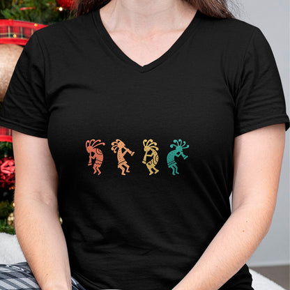 Native American T-Shirts, Vintage Native American Unisex T-Shirt/Hoodie/Sweatshirt HLT00 - Dancing Kokopelli Southwestern USA Native American Symbol