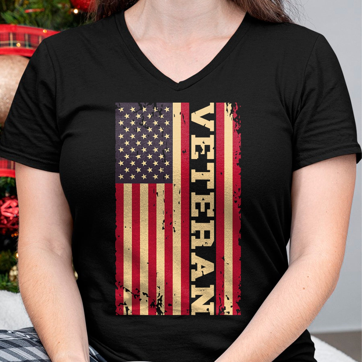 Proud Veteran Shirt, Funny Veteran UnisexT-Shirt/Hoodie/Sweatshirt HLT00 - Veteran Veterans Day USA United States America American Flag T-Shirt (1)
