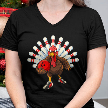 Best Thanksgiving Family Shirt , Funny Thanksgiving UnisexT-Shirt/Hoodie/Sweatshirt HLT00 - Funny Turkey Bowling Happy Thanksgiving Men Women Kids Boys T-Shirt