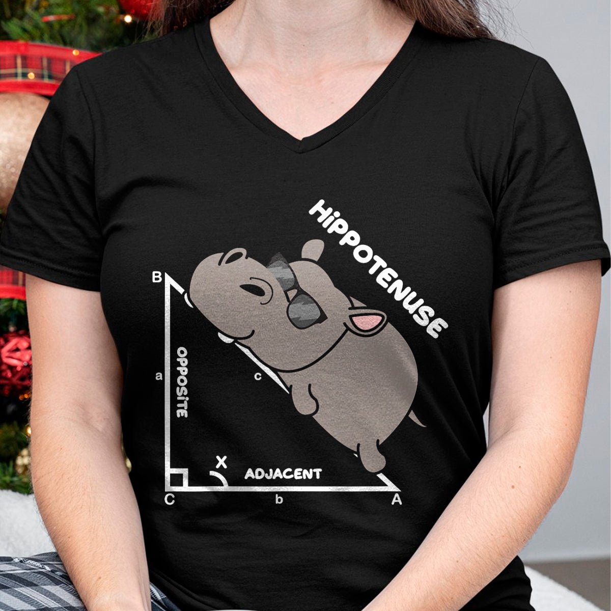 Best Teacher Shirt, Funny Teacher UnisexT-Shirt/Hoodie/Sweatshirt HLT00 - Funny Geometry Hypotenuse Math Mathematics Teacher T-Shirt