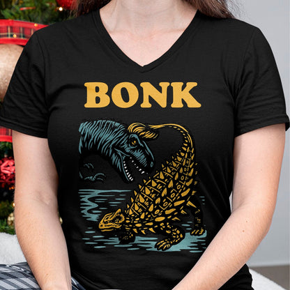 Best Dinosaur Lover Shirt, Funny Dinosaur UnisexT-Shirt/Hoodie/Sweatshirt HLT00 - Bonk Dinosaur Funny Prehistoric Humor Design T-Shirt