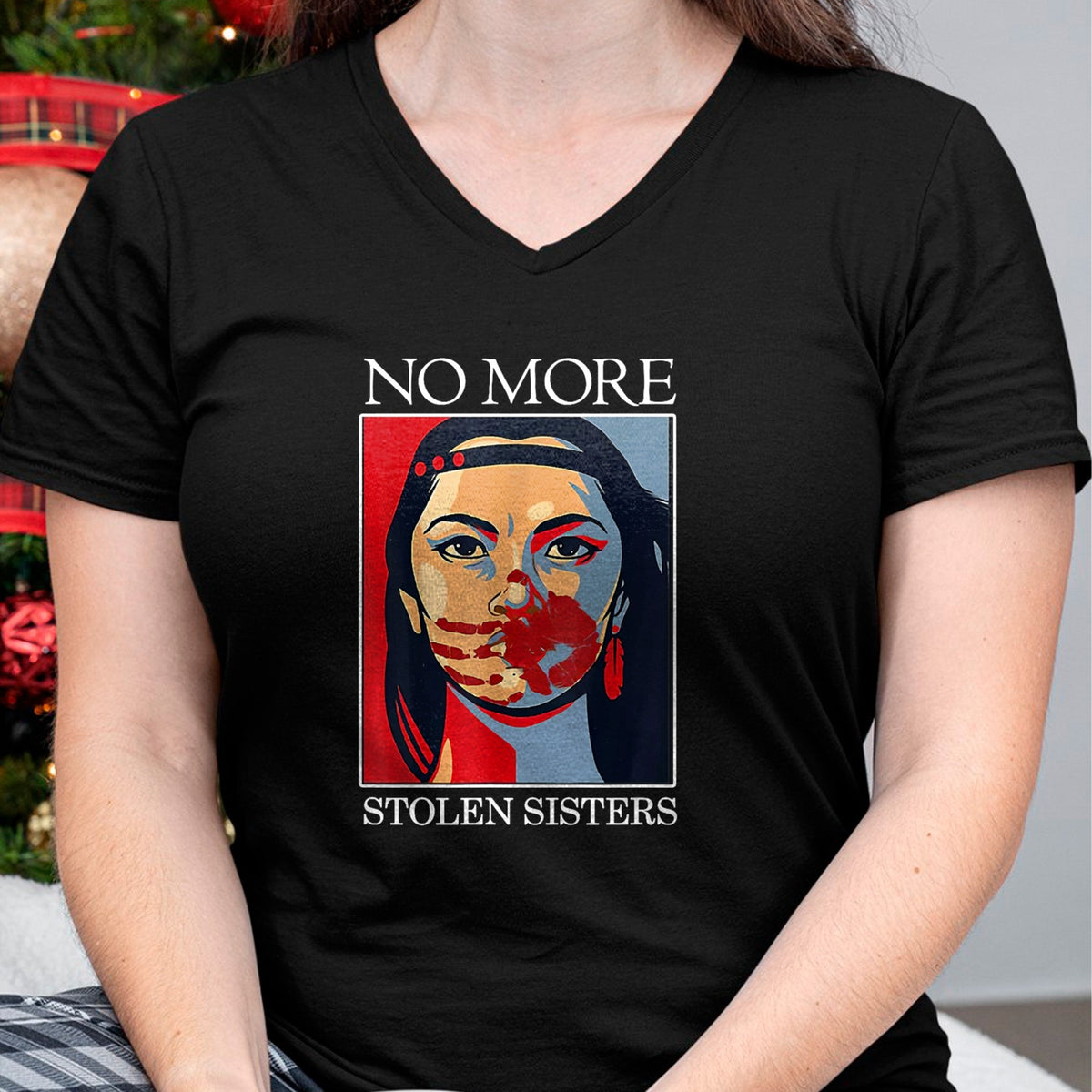 Native American T-Shirts, Vintage Native American Unisex T-Shirt/Hoodie/Sweatshirt HLT00 - Honor Awareness Native Americans No More Stolen Sisters