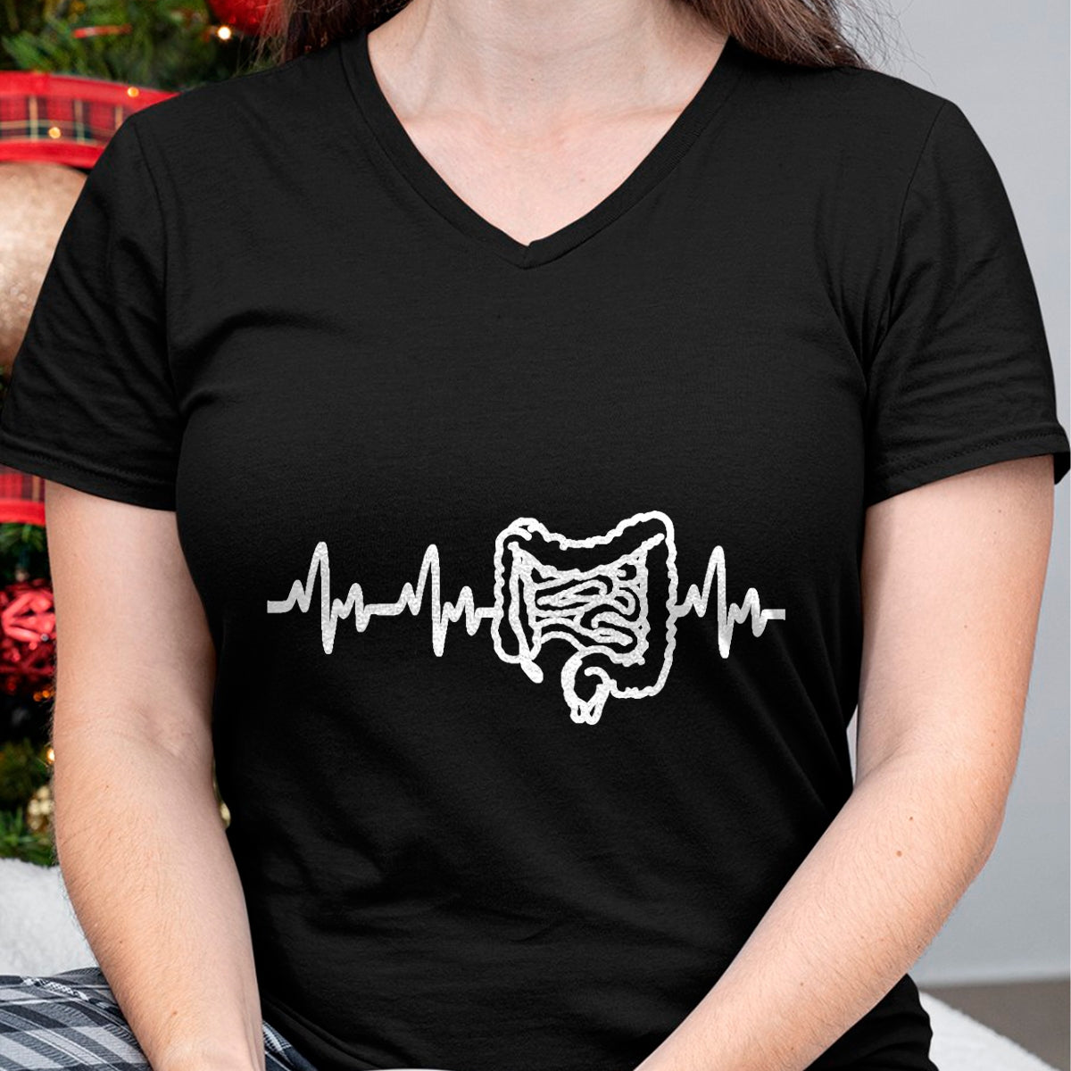 Best Doctor Shirt, Funny Doctor UnisexT-Shirt/Hoodie/Sweatshirt HLT00 - Intestines Heartbeat Gastroenterologist Gastro Nurse Doctor T-Shirt