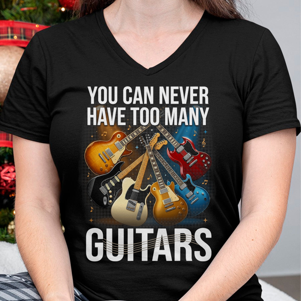 Guitar Lover Shirt, Funny Guitar UnisexT-Shirt/Hoodie/Sweatshirt HLT00 - You Can Never Have Too Many Guitars Funny Guitar Men T-Shirt