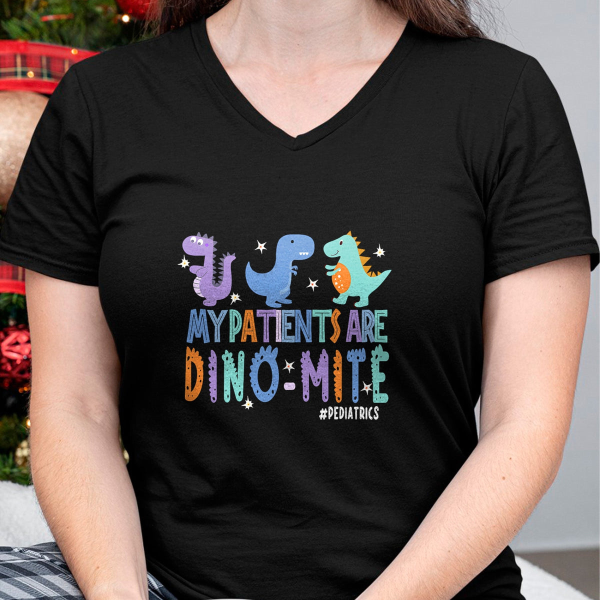 Funny Nurse Shirt, Nurse Unisex T-Shirt/Hoodie/Sweatshirt HLT00 -Funny Pediatric Nurse Life My Patient Are Dinomite Nurse Day T-Shirt
