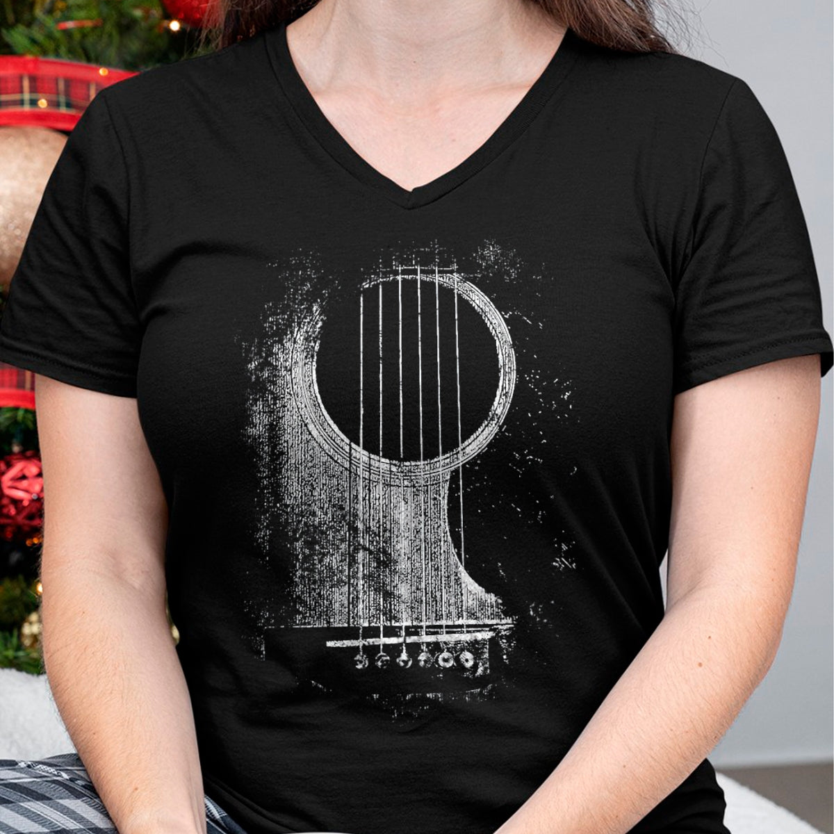 Guitar Lover Shirt, Funny Guitar UnisexT-Shirt/Hoodie/Sweatshirt HLT00 - Acoustic Guitar Player Six String Classic Rock & Roll T-Shirt, Men, Black, 3X-Large