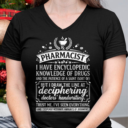 Best Doctor Shirt, Funny Doctor UnisexT-Shirt/Hoodie/Sweatshirt HLT00 - Funny Pharmacist Typography Quote Doctors Handwriting T-Shirt