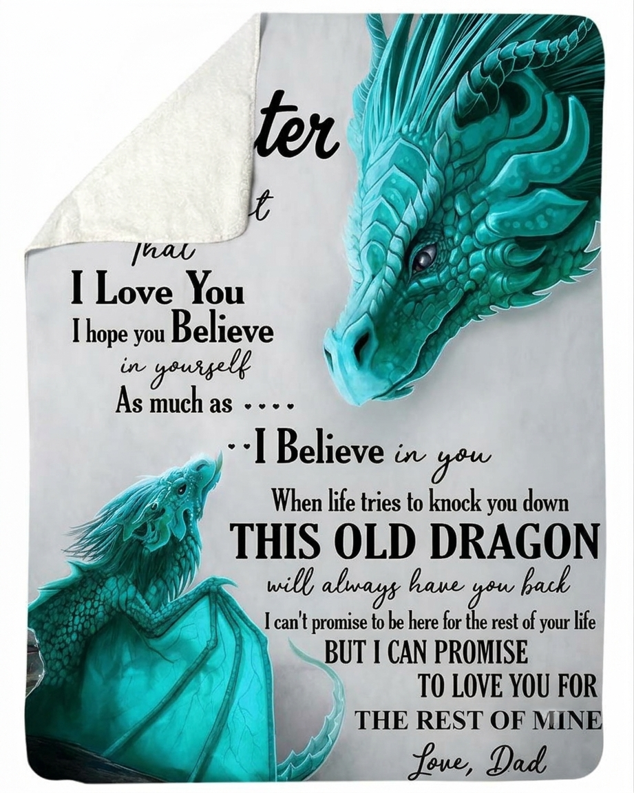 Special Gift For Your Daughter Blanket - From Dad (SKU2605-167)