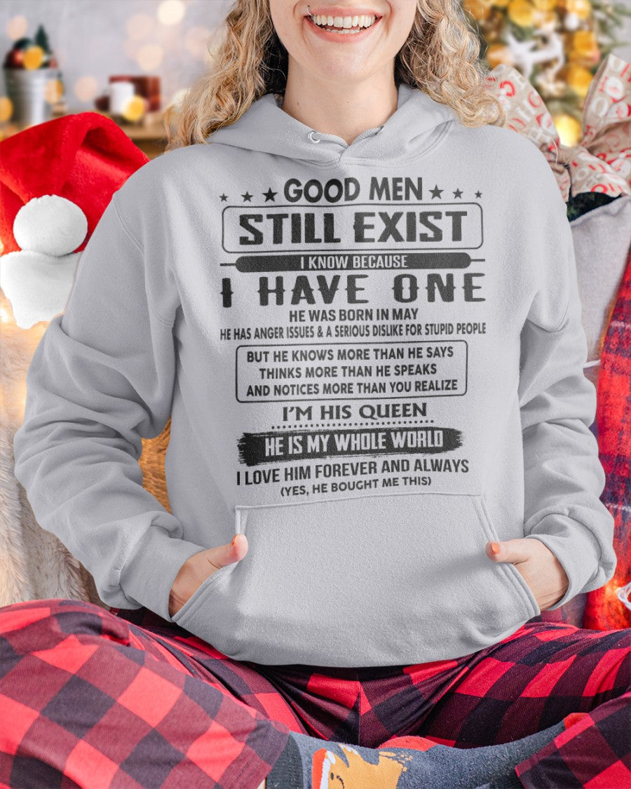 May - Good men Still Exist - gift for your girlfriend, wife from Husband - NGHL05 (SKU-GM-05)