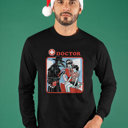 Best Doctor Shirt, Funny Doctor UnisexT-Shirt/Hoodie/Sweatshirt HLT00 - Let's Visit the Doctor Plague Retro Funny Adult Humor T-Shirt