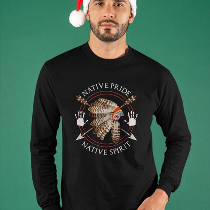 Native American T-Shirts, Vintage Native American Unisex T-Shirt/Hoodie/Sweatshirt HLT00 - Native Pride Native Spirit Cherokee American Indian