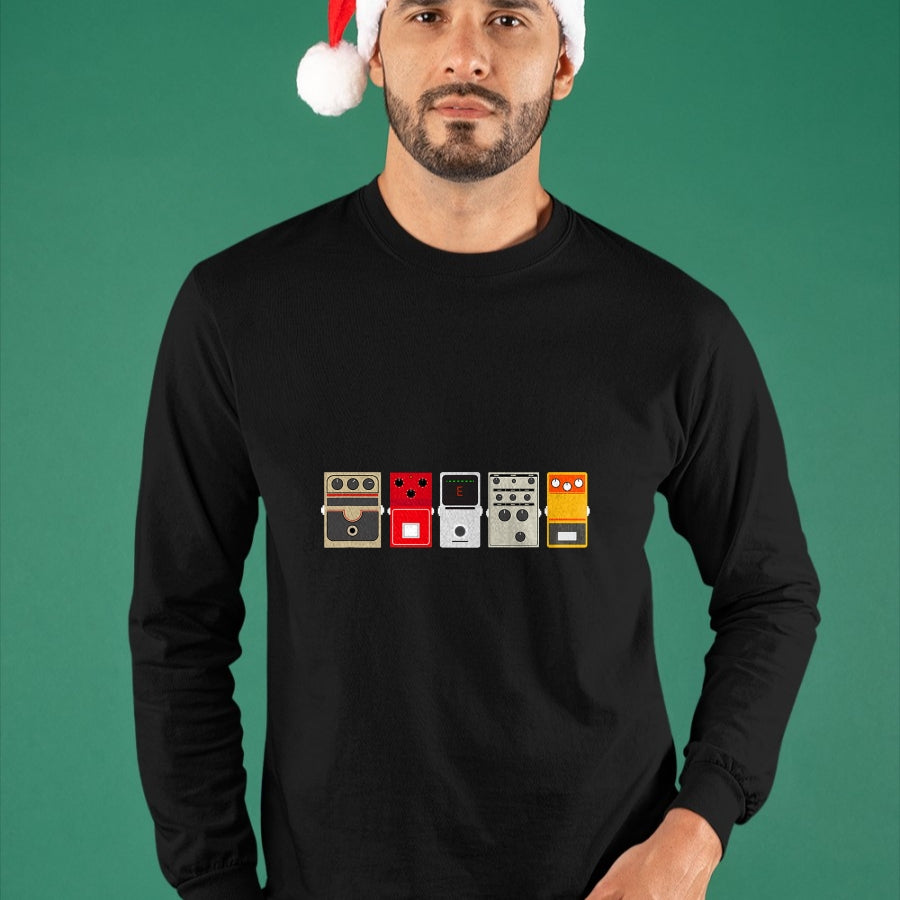 Guitar Lover Shirt, Funny Guitar UnisexT-Shirt/Hoodie/Sweatshirt HLT00 - Guitar Effects PedalStomp Box Rock T Shirt T-Shirt