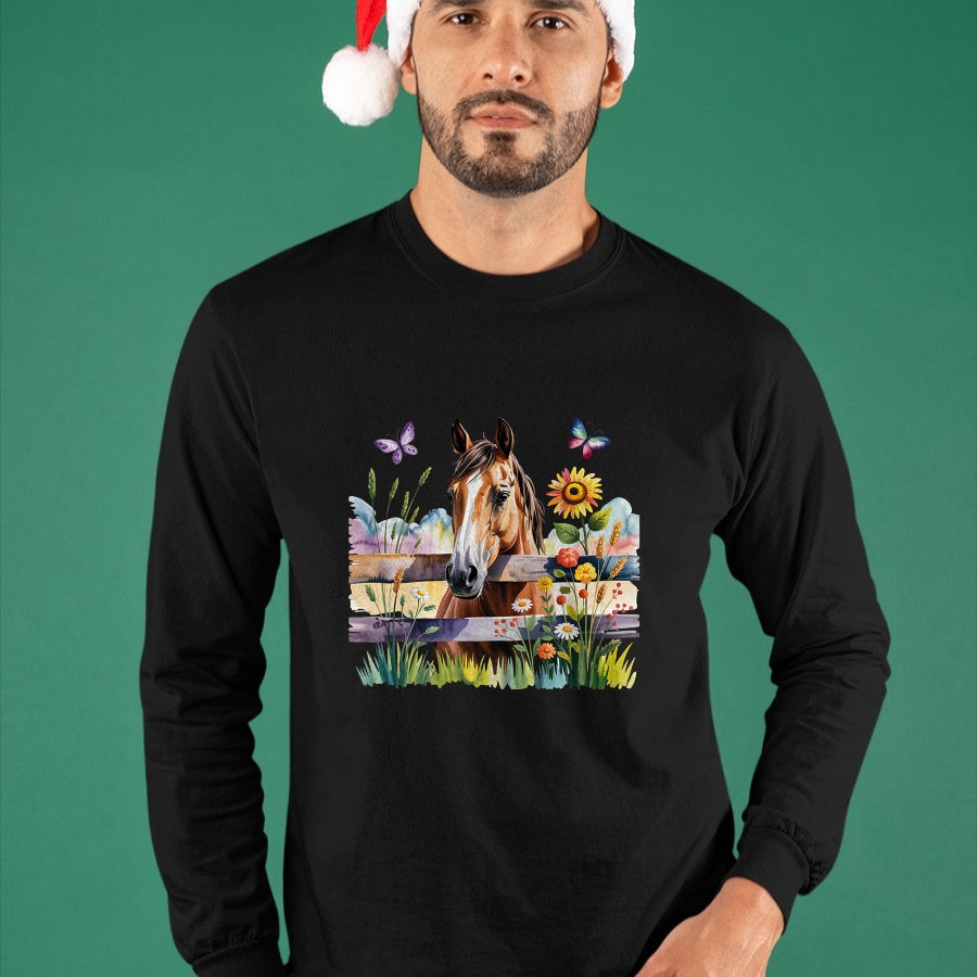 Best Horse Lover Shirt , Funny Horse UnisexT-Shirt/Hoodie/Sweatshirt HLT00 - Horse Riding Beautiful Horse Graphic T-Shirt