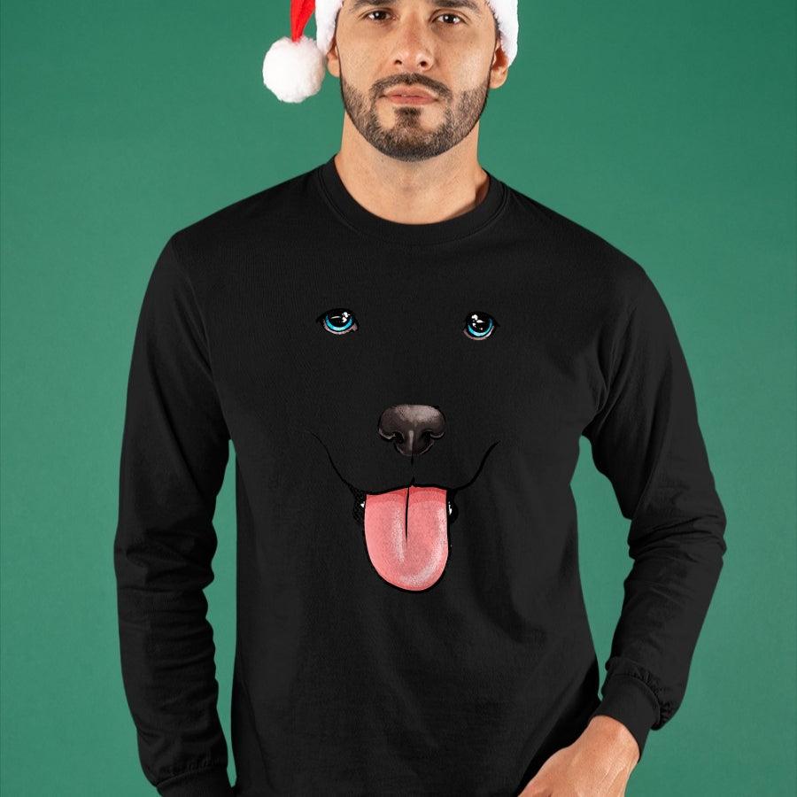 Dog Love Shirt, Dog Lover Gift T-Shirt/Hoodie/Sweatshirt HLT00 - Labrador Face Lab Dog Costume I Love My Labrador T-Shirt
