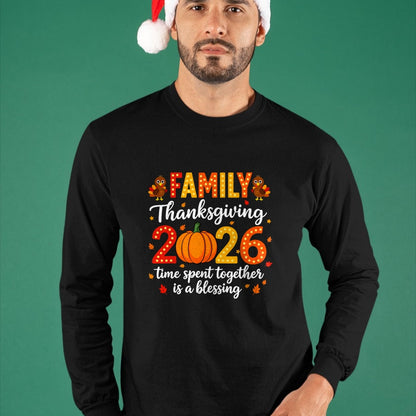 Best Thanksgiving Family Shirt , Funny Thanksgiving UnisexT-Shirt/Hoodie/Sweatshirt HLT00 - Family Thanksgiving 2026 Thanksgiving Crew Turkey Matching T-Shirt (3)