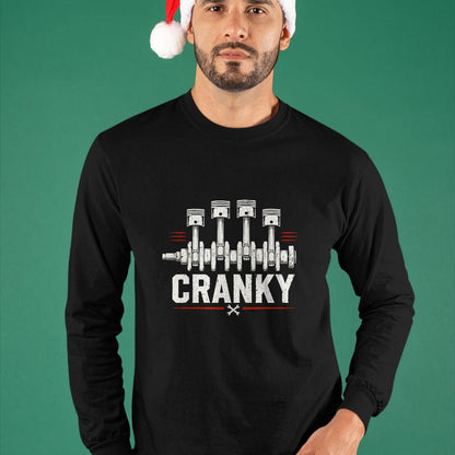 Best Mechanic Life Shirt, Funny Mechanic UnisexT-Shirt/Hoodie/Sweatshirt HLT00 - Cranky Car Mechanic Shirt Crankshaft Engine Piston T-Shirt