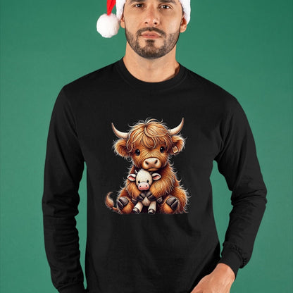 Best Farmer Life Shirt, Funny Farmer UnisexT-Shirt/Hoodie/Sweatshirt HLT00 - Highland Cow Design for Farmers and Highland Cow T-Shirt