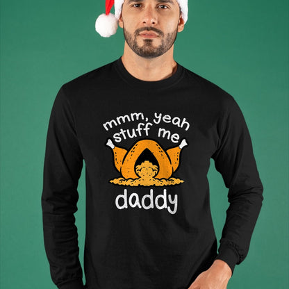 Best Thanksgiving Family Shirt , Funny Thanksgiving UnisexT-Shirt/Hoodie/Sweatshirt HLT00 - Thanksgiving Turkey Stuff Me Funny Adult Humor Men Women T-Shirt