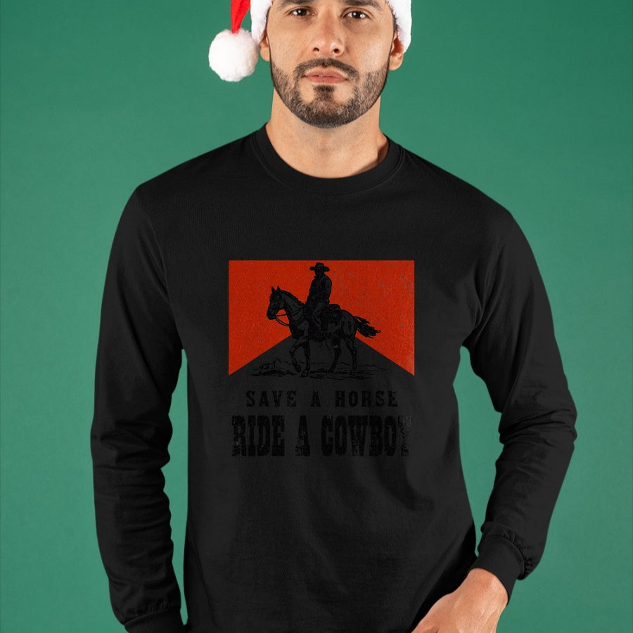 Best Farmer Life Shirt, Funny Farmer UnisexT-Shirt/Hoodie/Sweatshirt HLT00 - Vintage Western Country Save A Horse Ride A Cowboy Horseback T-Shirt