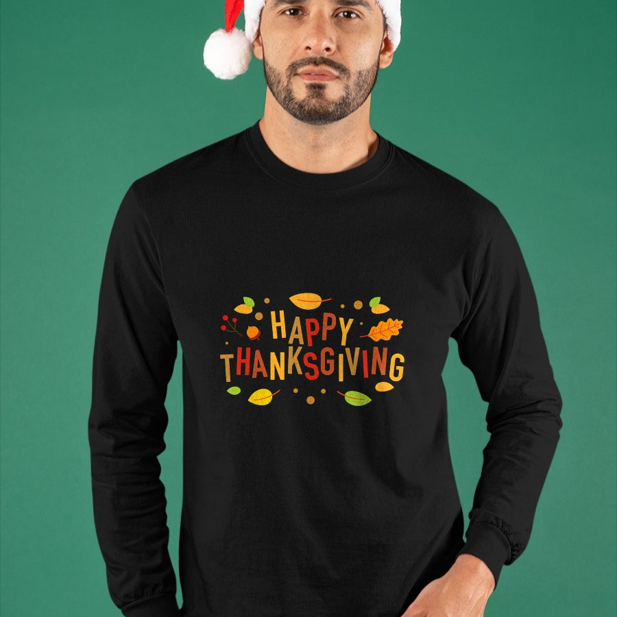 Best Thanksgiving Family Shirt , Funny Thanksgiving UnisexT-Shirt/Hoodie/Sweatshirt HLT00 - Fall Color Cute Adorable Happy Thanksgiving Design T-Shirt