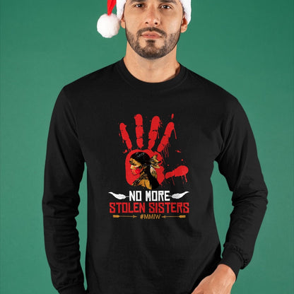 Native American T-Shirts, Vintage Native American Unisex T-Shirt/Hoodie/Sweatshirt HLT00 - Honor Awareness Native Americans No More Stolen Sisters (1)