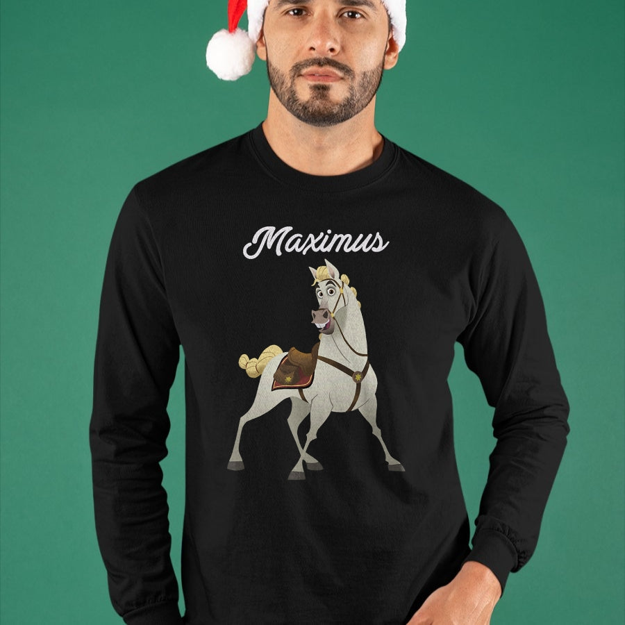 Best Horse Lover Shirt , Funny Horse UnisexT-Shirt/Hoodie/Sweatshirt HLT00 - Disney Tangled Maximus Best Horse Pose T-Shirt Small