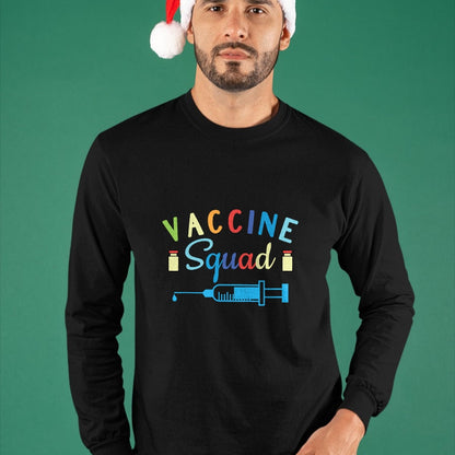 Best Doctor Shirt, Funny Doctor UnisexT-Shirt/Hoodie/Sweatshirt HLT00 - Vaccine Squad Cute Nurse Doctor DR Funny Vaccinated 19 Tee T-Shirt
