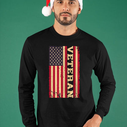 Proud Veteran Shirt, Funny Veteran UnisexT-Shirt/Hoodie/Sweatshirt HLT00 - Veteran Veterans Day USA United States America American Flag T-Shirt (1)