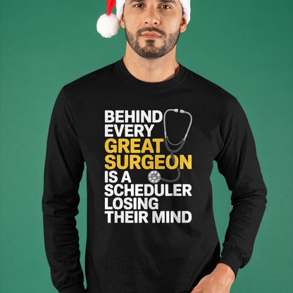 Best Doctor Shirt, Funny Doctor UnisexT-Shirt/Hoodie/Sweatshirt HLT00 - Every Great Surgeon Surgeon Surgery Tech Surgery Scheduler T-Shirt