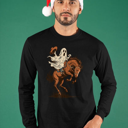 Best Horse Lover Shirt , Funny Horse UnisexT-Shirt/Hoodie/Sweatshirt HLT00 - Halloween Western Cowboy Ghost Rodeo Horse Country T-Shirt