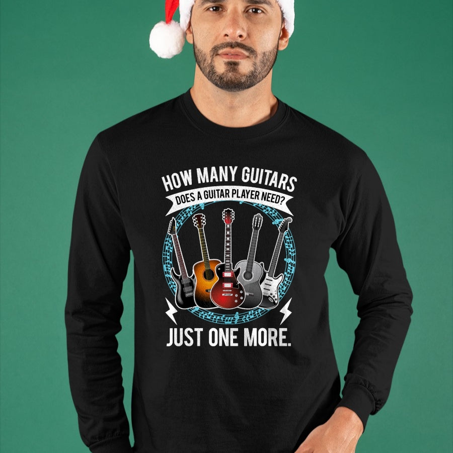 Guitar Lover Shirt, Funny Guitar UnisexT-Shirt/Hoodie/Sweatshirt HLT00 - Guitar How Many Guitars Gift for Guitar Player T-Shirt