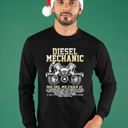 Best Mechanic Life Shirt, Funny Mechanic UnisexT-Shirt/Hoodie/Sweatshirt HLT00 - Diesel Mechanic Noun T-Shirt I Am A Mechanic T-Shirt T-Shirt