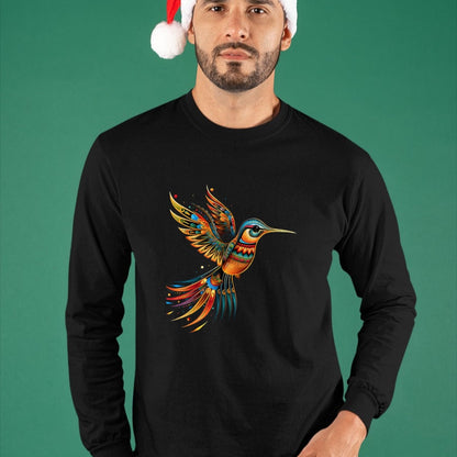 Native American T-Shirts, Vintage Native American Unisex T-Shirt/Hoodie/Sweatshirt HLT00 - Hummingbird Native American Tribal Arts Indian Indigenous