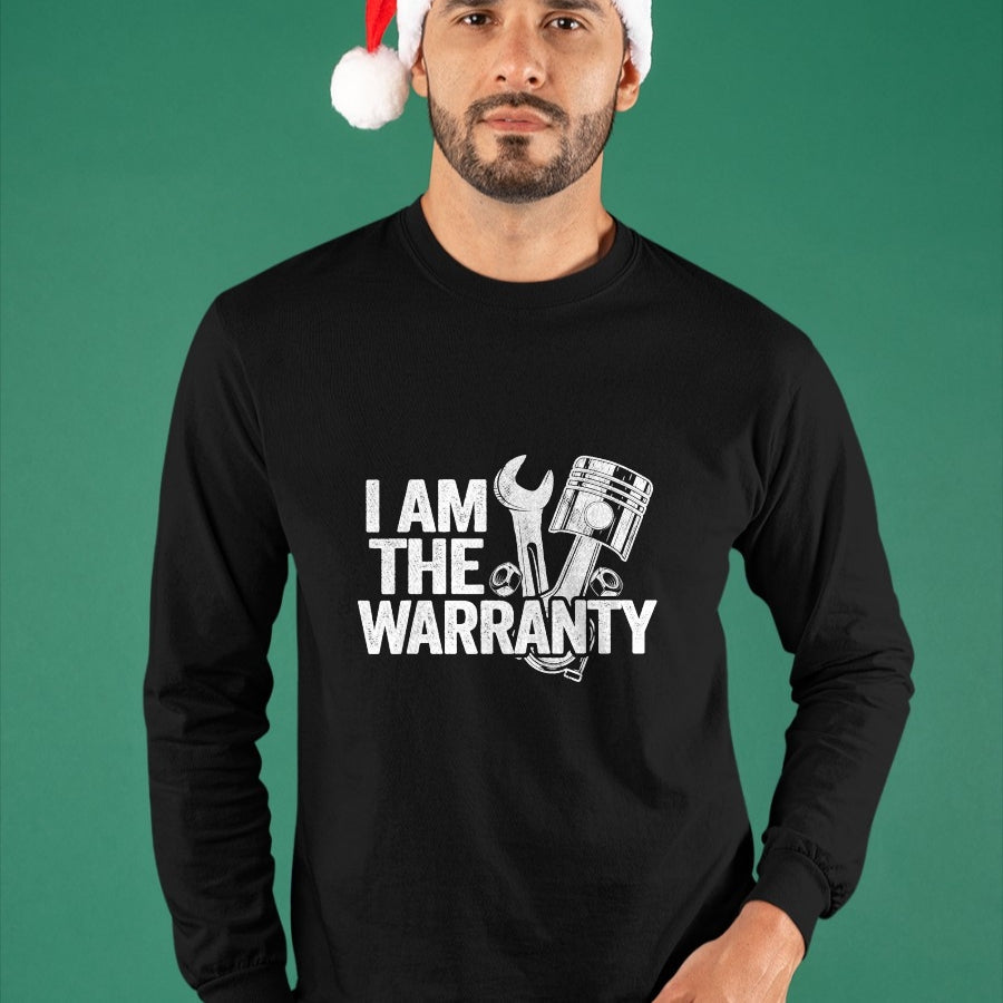 Best Mechanic Life Shirt, Funny Mechanic UnisexT-Shirt/Hoodie/Sweatshirt HLT00 - I Am The Warranty Race Car Parts Repair Guy Funny Mechanic T-Shirt Small