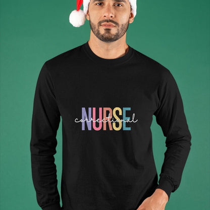 Funny Nurse Shirt, Nurse Unisex T-Shirt/Hoodie/Sweatshirt HLT00 - Correctional Nurse Forensic Nurse Corrections Nursing T-Shirt