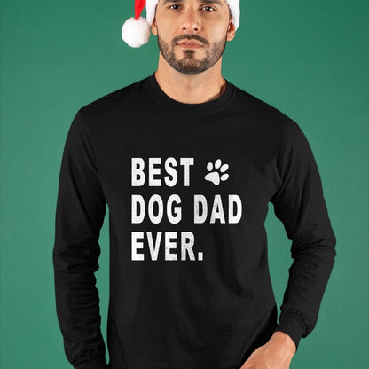 Gift for Dad Shirt, Funny Dad Unisex T-Shirt/Hoodie/Sweatshirt HLT00 – Best Dog Dad T-shirt Gift for Best Dog Dad Ever T-Shirt