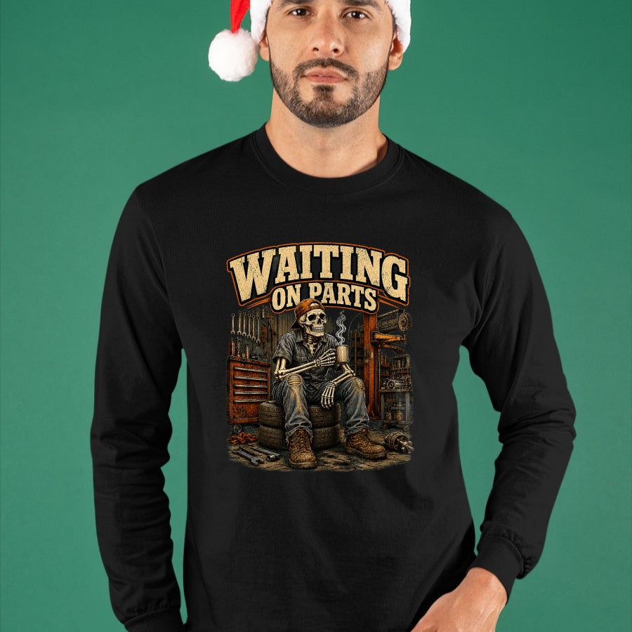 Best Mechanic Life Shirt, Funny Mechanic UnisexT-Shirt/Hoodie/Sweatshirt HLT00 - Spooky Mechanic Auto Repair Waiting on Parts Car Technician T-Shirt