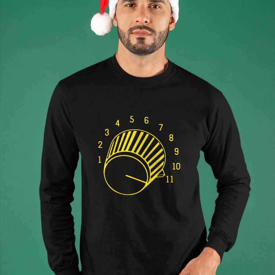 Guitar Lover Shirt, Funny Guitar UnisexT-Shirt/Hoodie/Sweatshirt HLT00 - Guitar Shirt Volume up to 11 T-Shirt