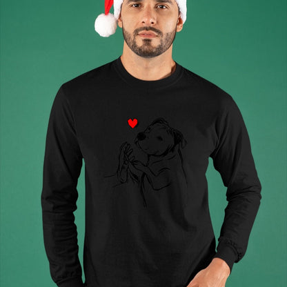 Dog Love Shirt, Dog Lover Gift T-Shirt/Hoodie/Sweatshirt HLT00 -Pitbull Love Cute Pittie Dog Mom Funny Girls T-Shirt