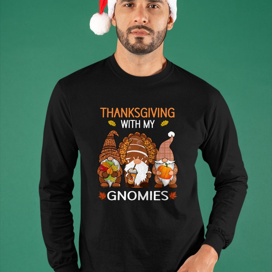 Best Thanksgiving Family Shirt , Funny Thanksgiving UnisexT-Shirt/Hoodie/Sweatshirt HLT00 - Thanksgiving Women gnome Fall Leopard Turkey Men Girls T-Shirt