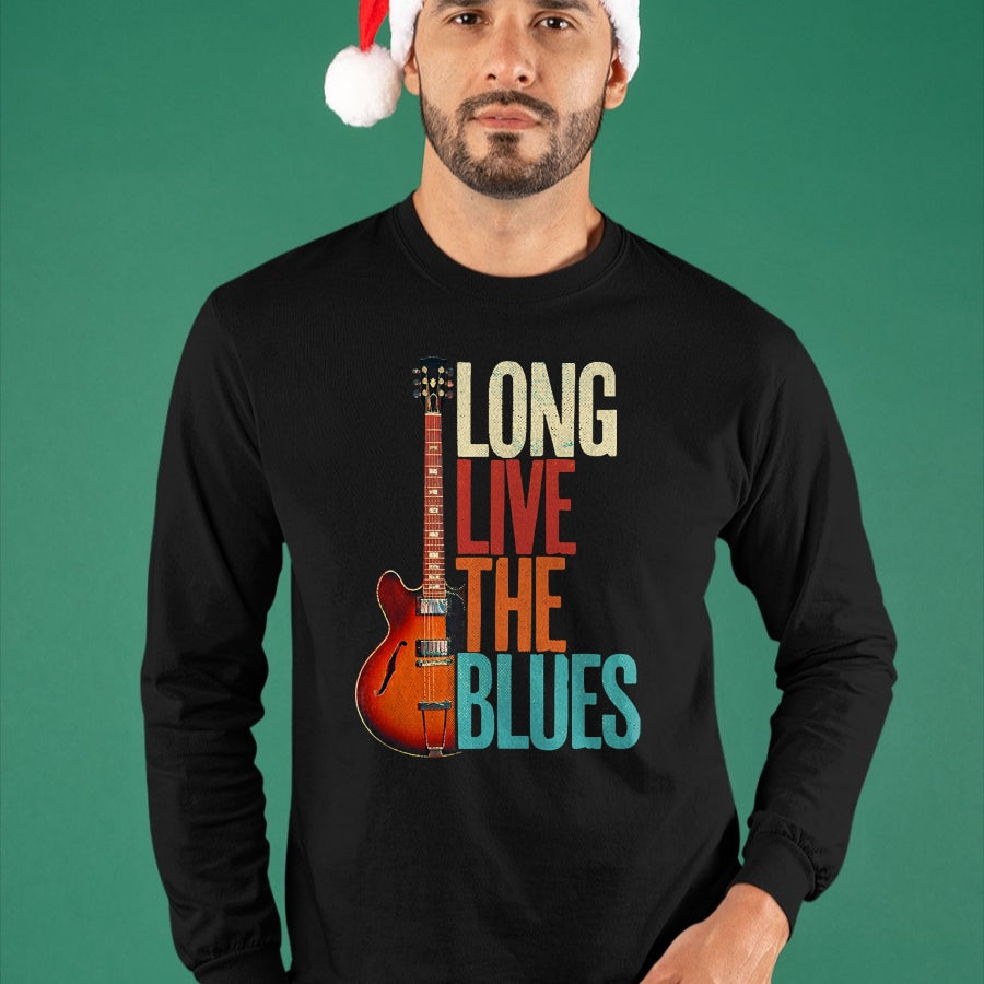 Guitar Lover Shirt, Funny Guitar UnisexT-Shirt/Hoodie/Sweatshirt HLT00 - Blues Music Guitar Funny for Guitarist Guitar Player Vintage T-Shirt